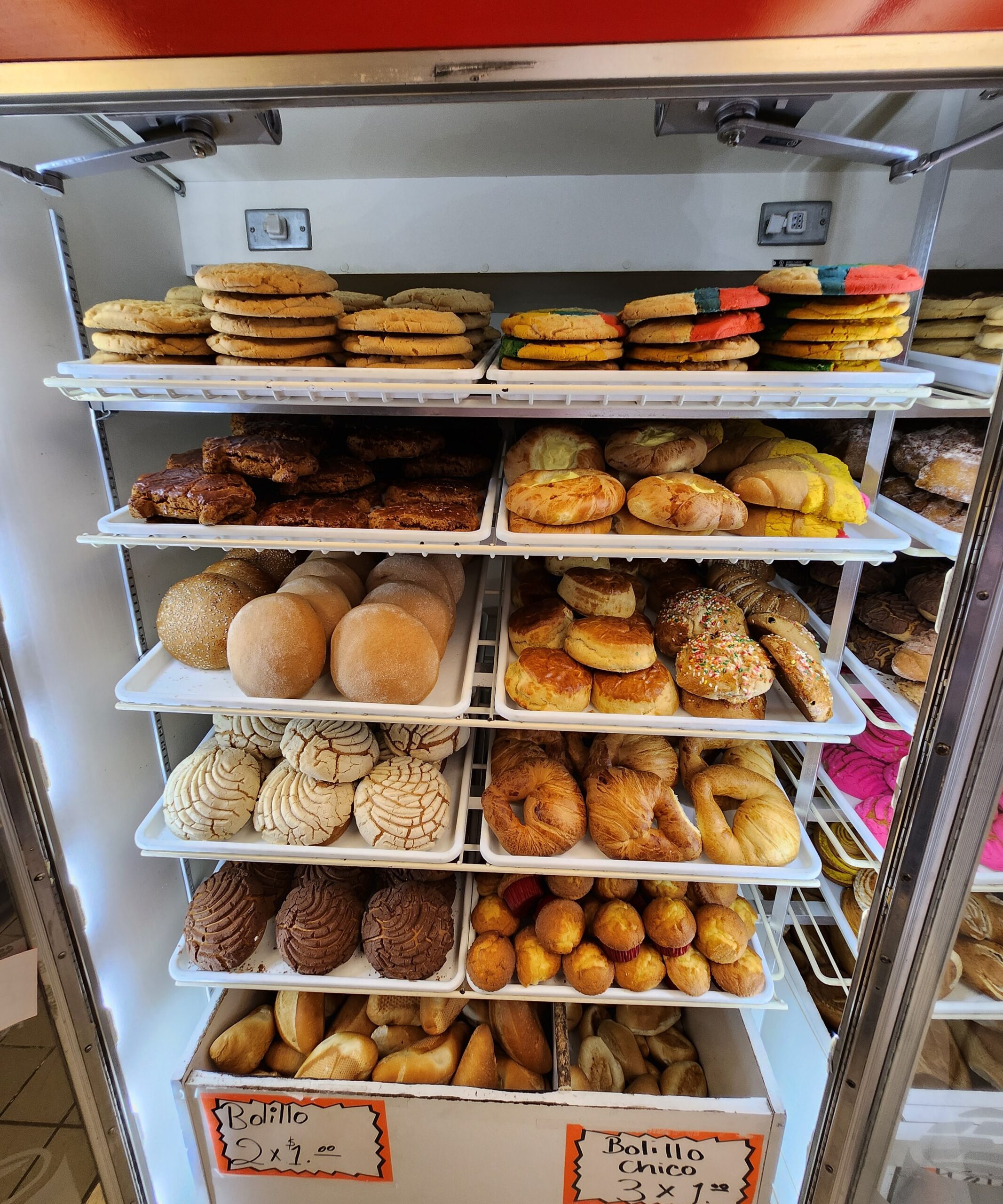 Fresh bread and pastries from the Primo Thunder bakery