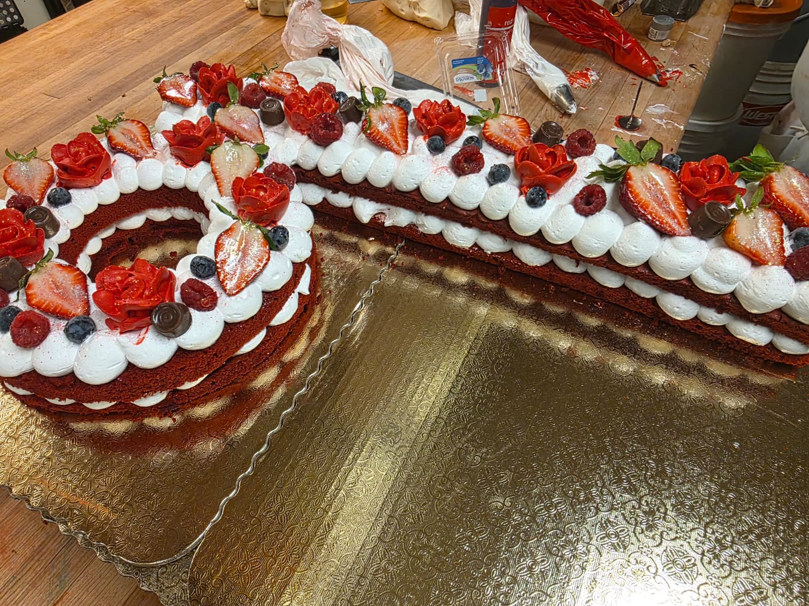 Birthday cake from Primo Thunder Market bakery, photo 6 of 12